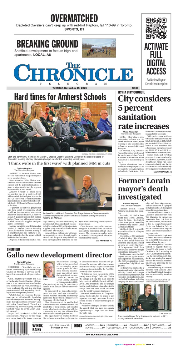 Elmira Sorrell | Chronicle Telegram Elmira Sorrell, 92, a lifelong