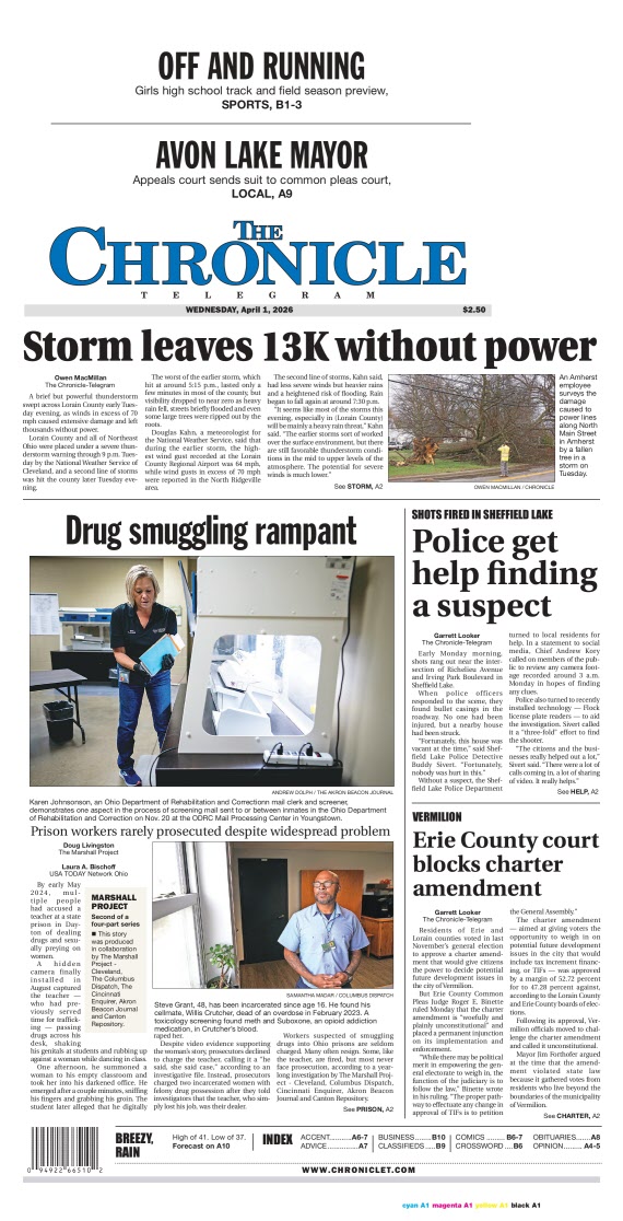 Walter Robinson III | Chronicle Telegram Walter 'Grant' Robinson